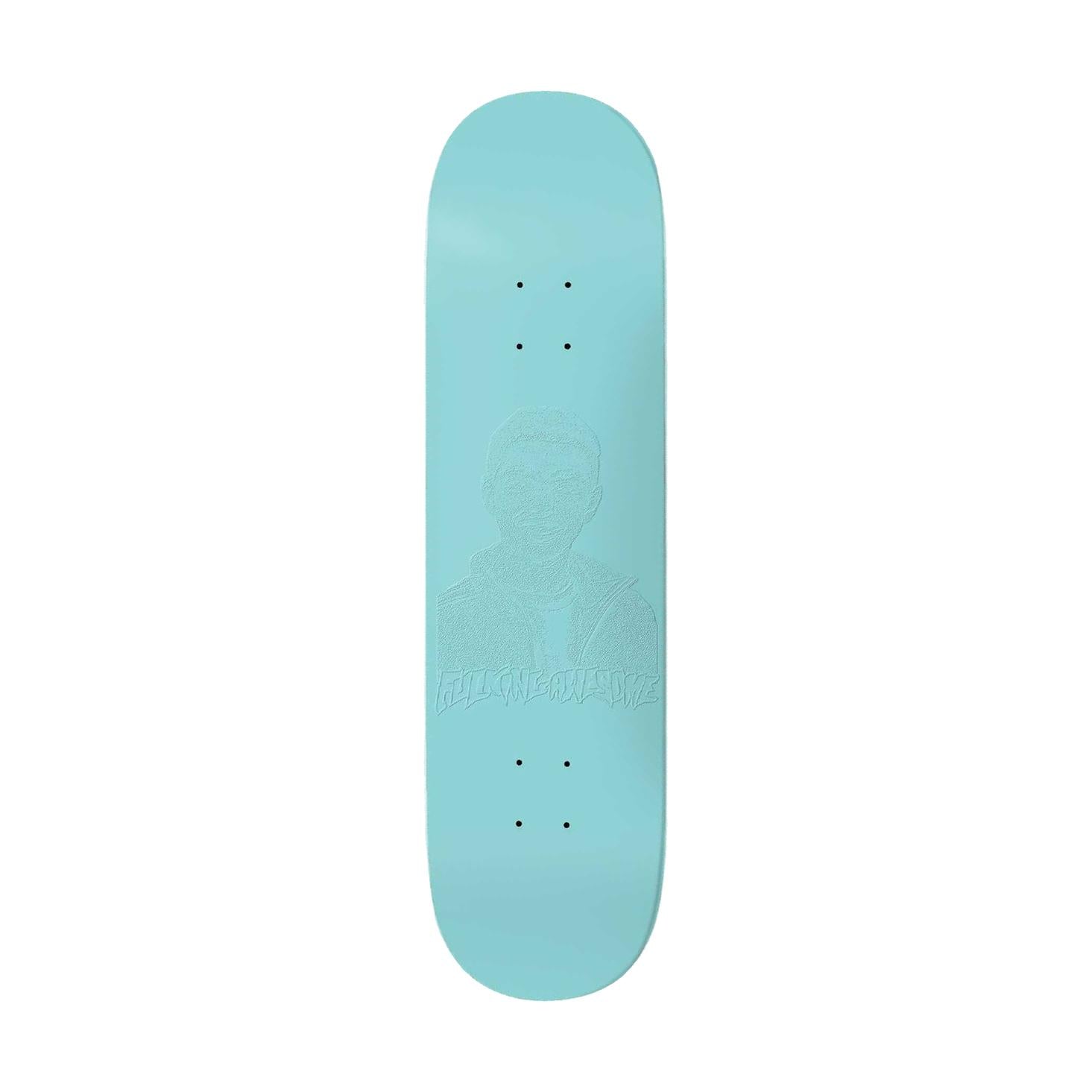 Fucking Awesome Sage Elesser Embossed Photo Blue 8.38" Deck - Venue Skateboards