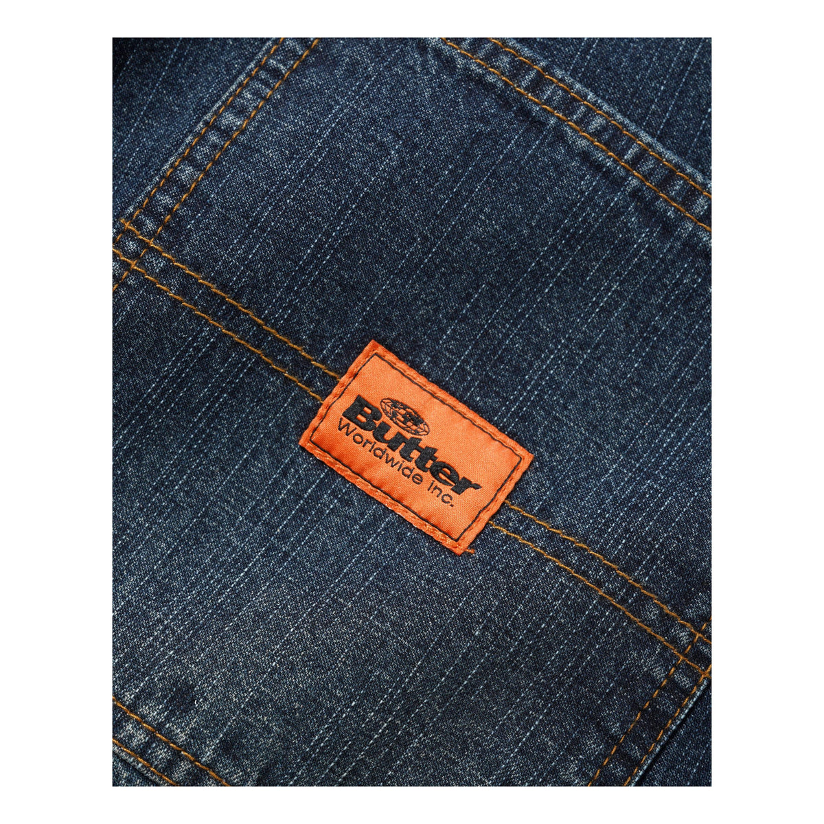 Butter Santosuosso Denim Jeans Streaky Navy - Venue Skateboards