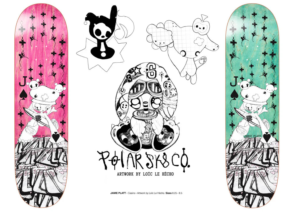 Polar Jamie Platt Casino 8.5&quot; Deck