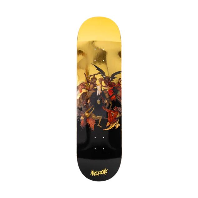 Welcome Torment On Popsicle Deck Black/Gold Foil 8.75" -Venue Skateboards