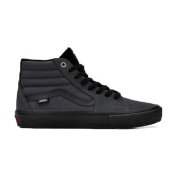 Vans Sk8 Hi Charcoal/Black Venue Skateboards