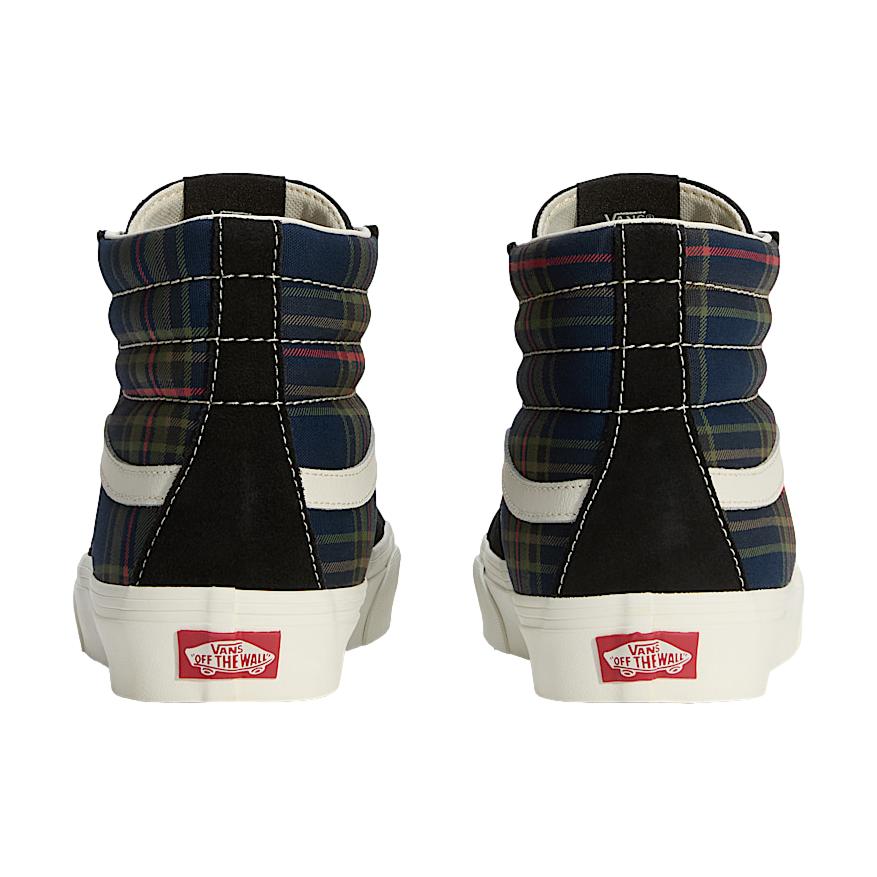 Vans Sk8-Hi Plaid Black/Multi -  Venue Skateboards