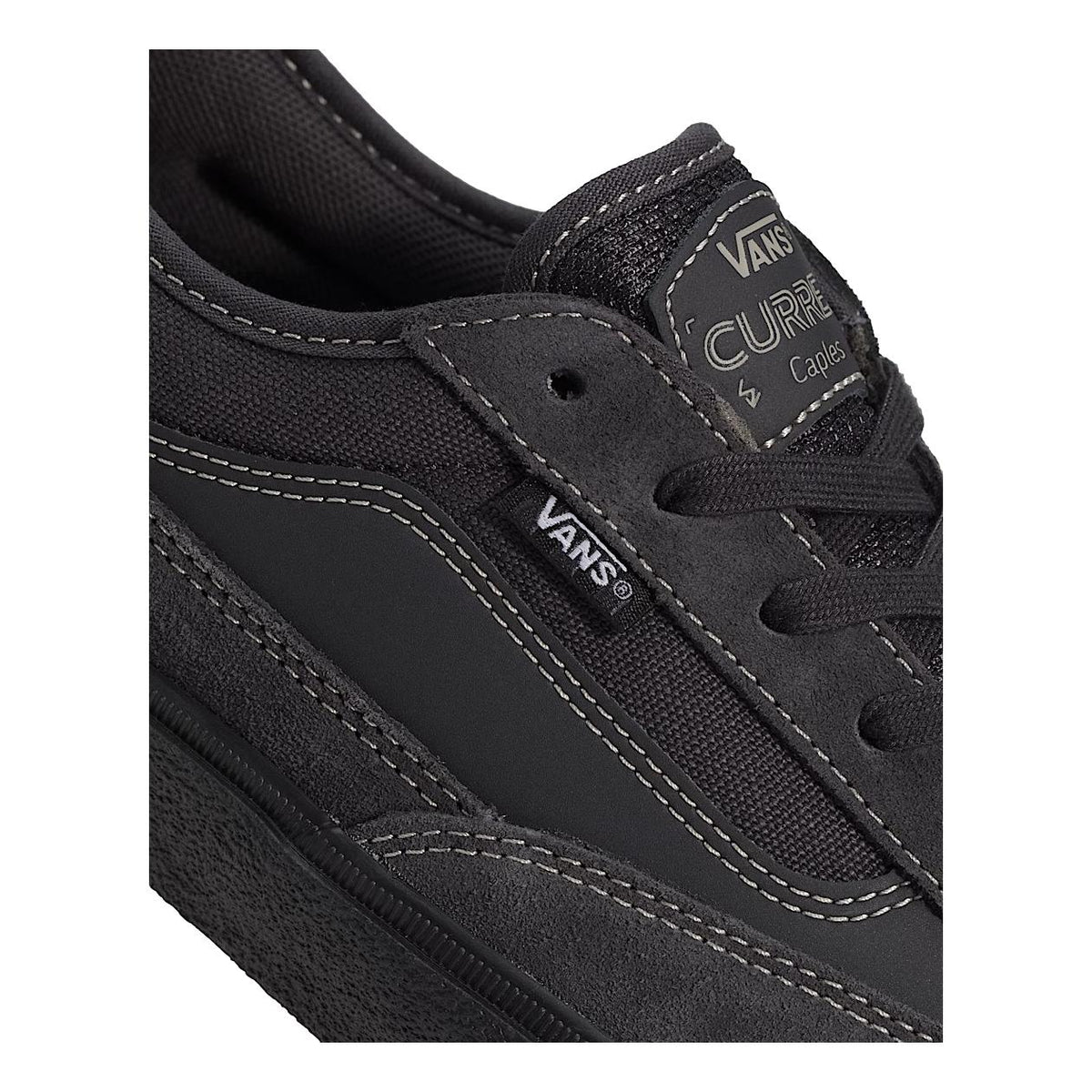 Vans Curren Caples Shoe Charcoal/Black - Venue Skateboards