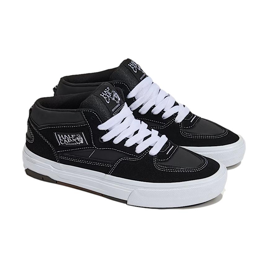Vans Skate Half Cab Wafflecup Black/White - Venue  Skateboards