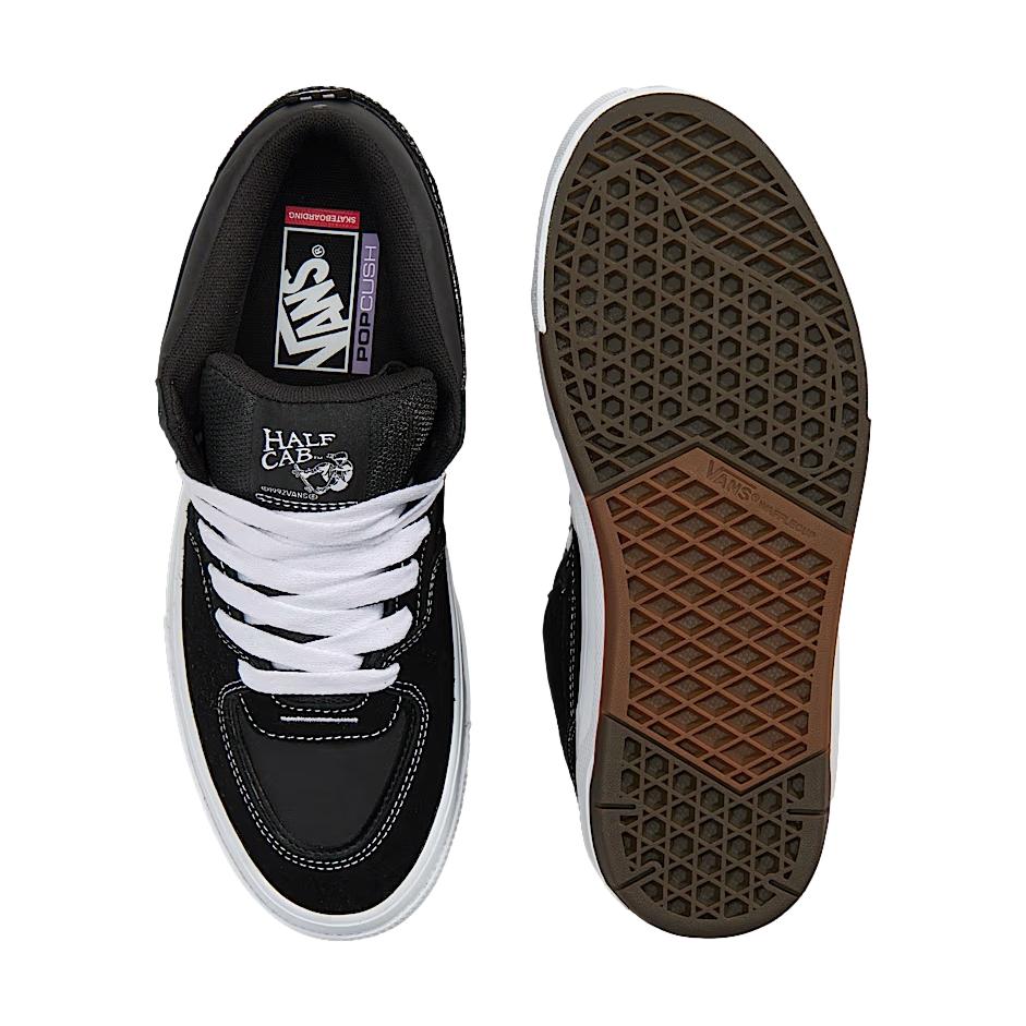 Vans Skate Half Cab Wafflecup Black/White - Venue  Skateboards