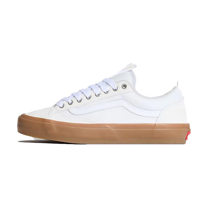 【VANS】 ★ Skate Old Skool 36+ ★ White Vans Skate Old Skool 36 + White/Gum - Venue Skateboards
