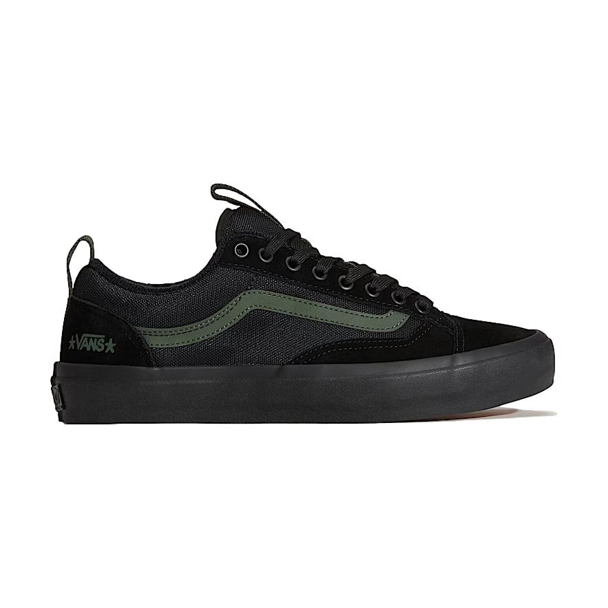 Vans Skate Old Skool 36 + Atiba Black/Dark Green - Venue Skateboards