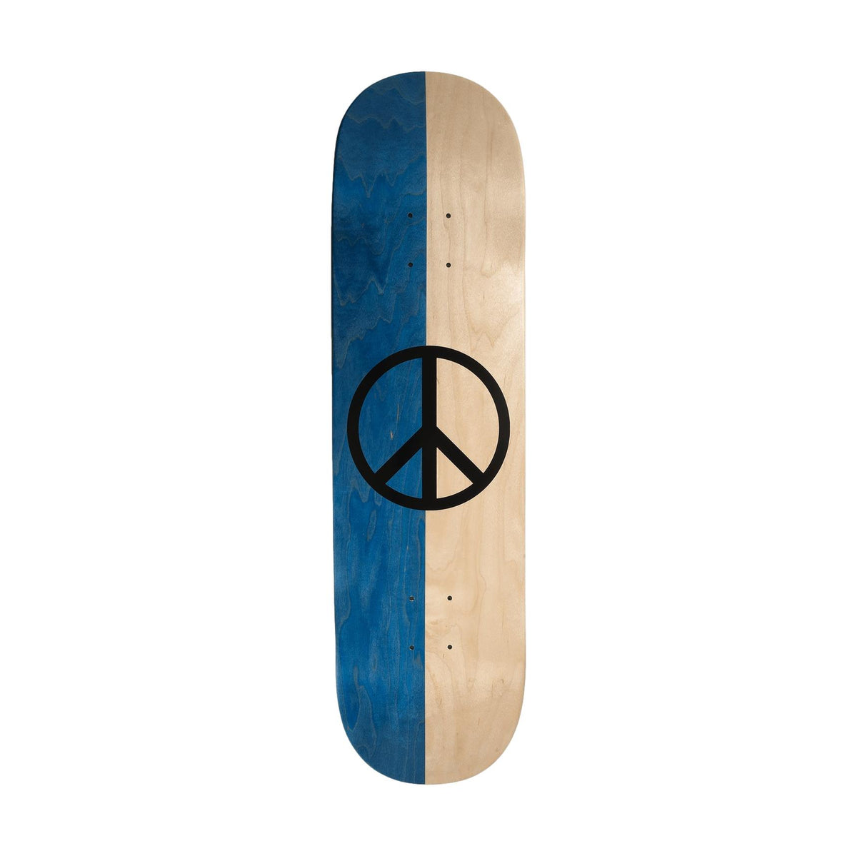 Violet Skateboards Split Peace Blue/Natural Deck 8.25 - Venue Skateboards