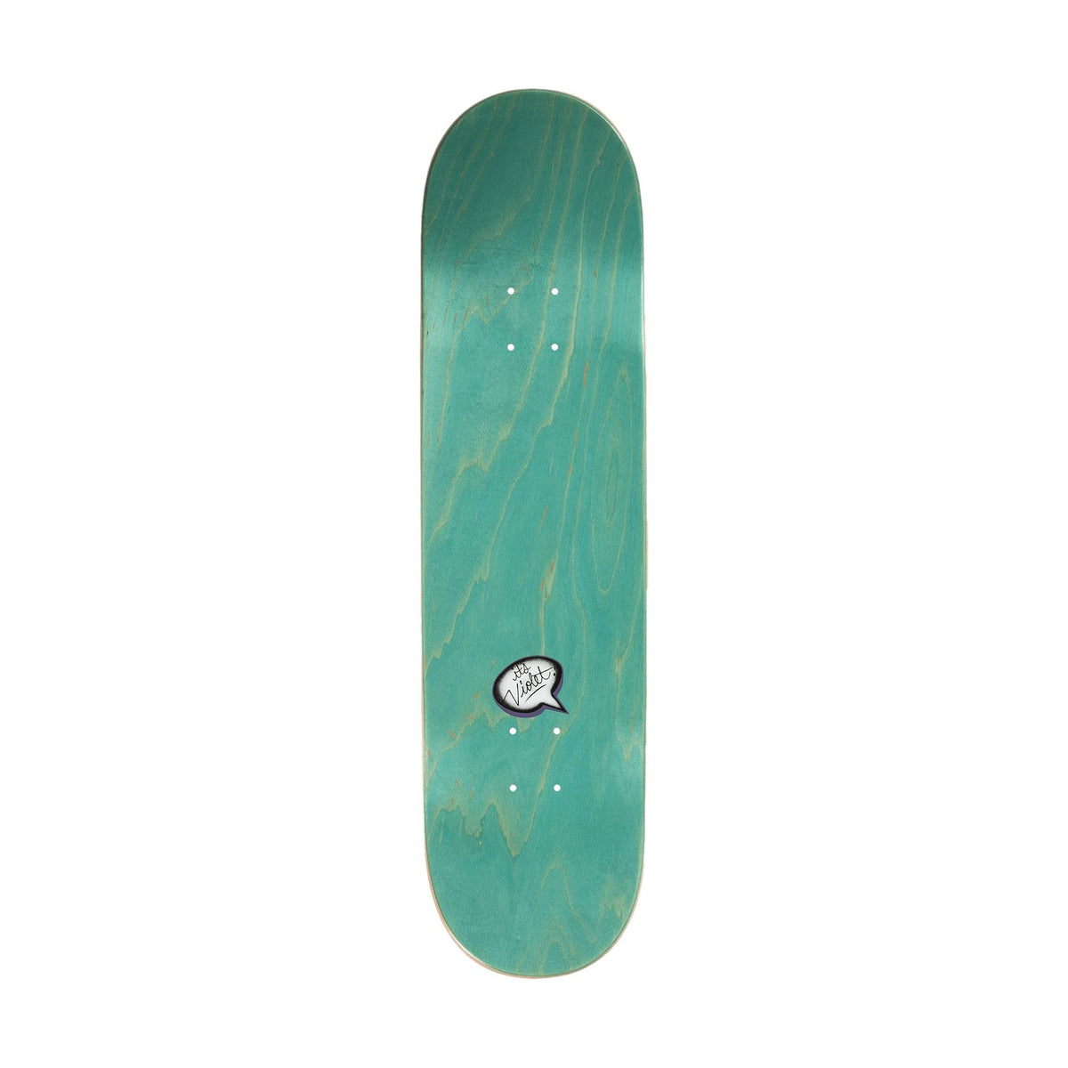 Violet Skateboards Split Peace Blue/Natural Deck 8.25 - Venue Skateboards