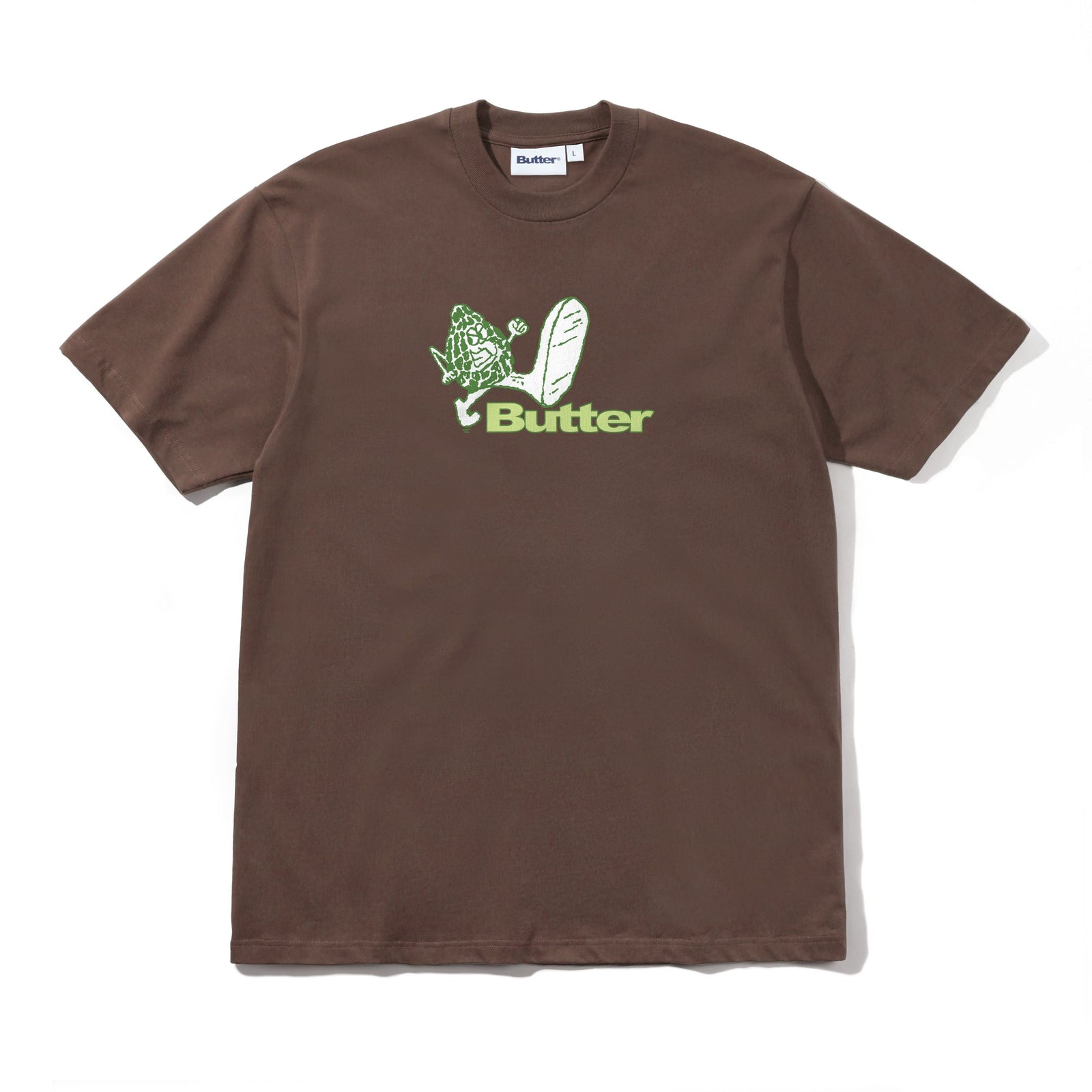 Butter Steppin" Tee Brown - Venue Skateboards
