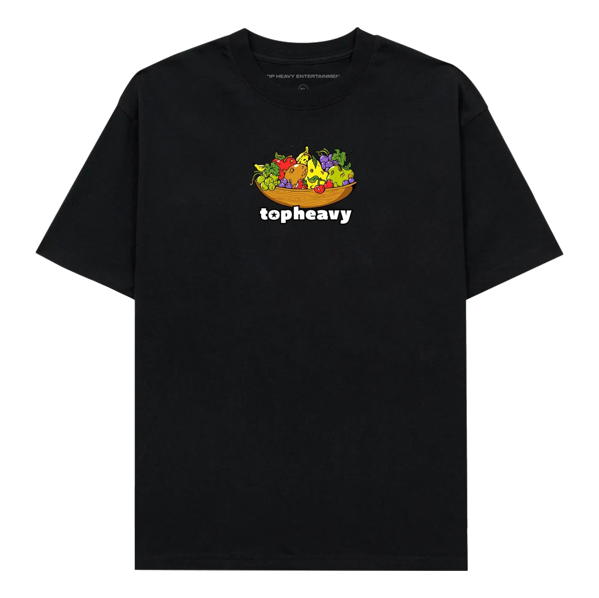 Top Heavy Rotton T-Shirt Black - Venue Skateboards