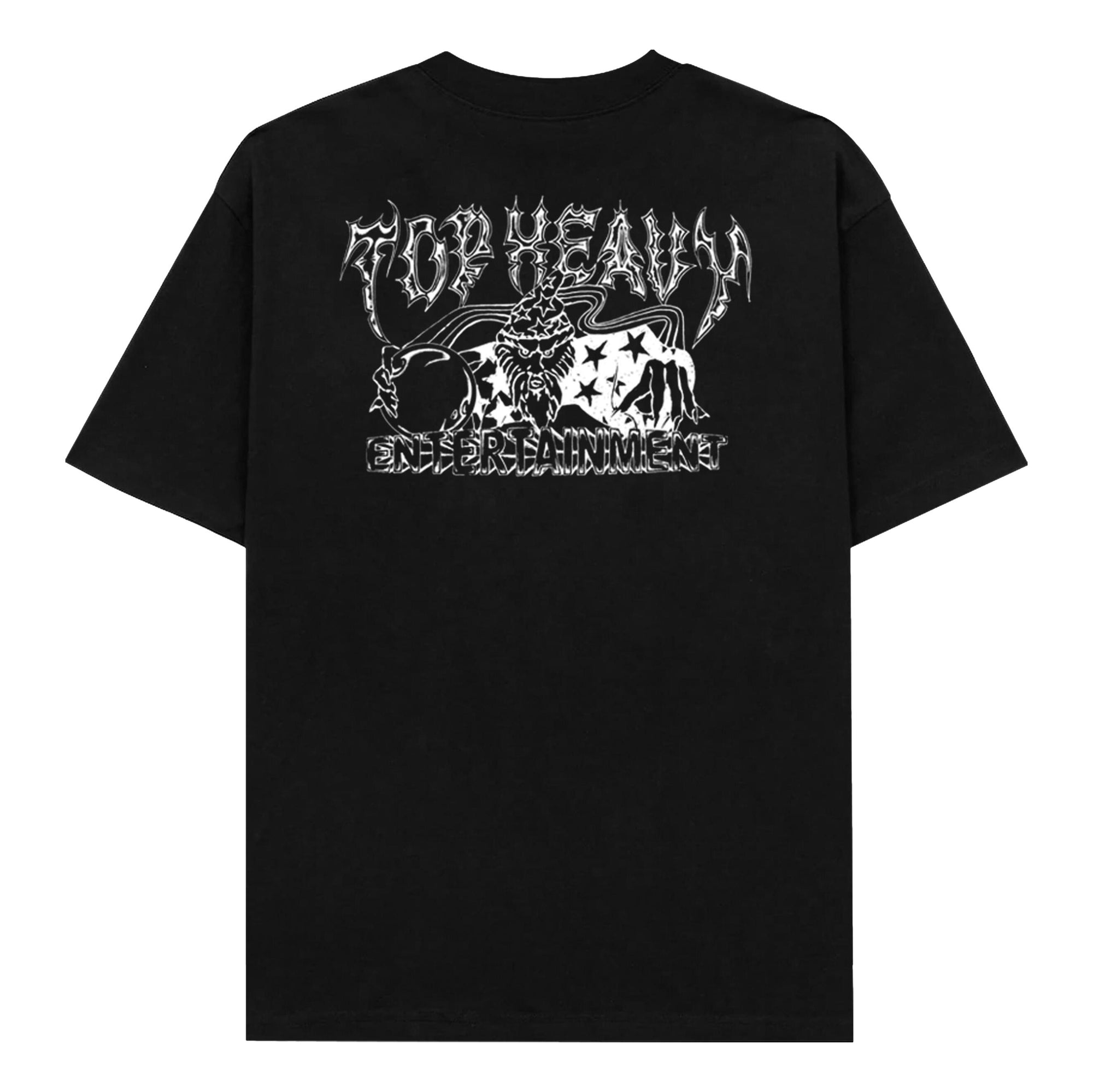 Top Heavy Wizardy T-Shirt Black - Venue Skateboards