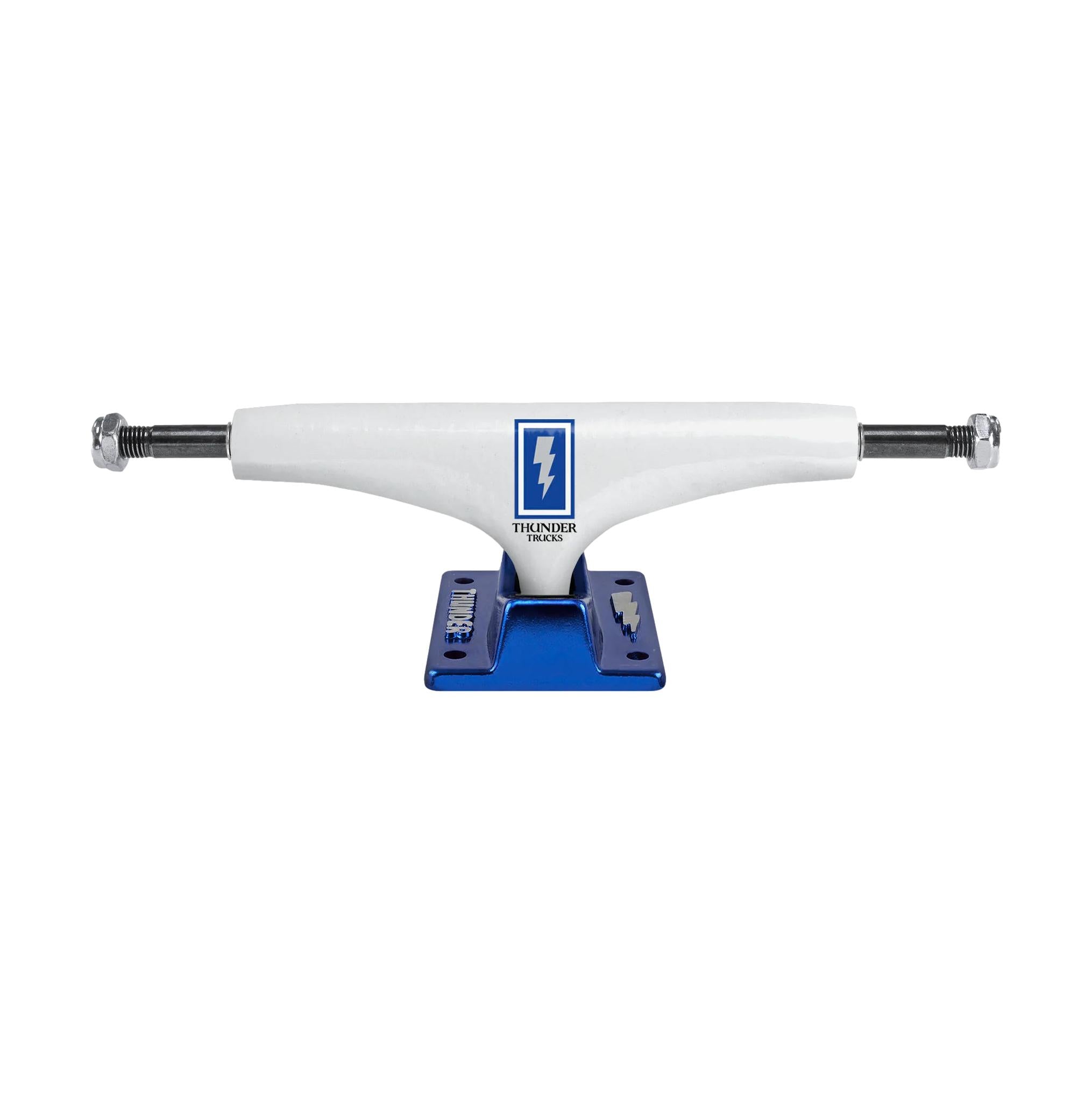 Thunder Trucks 147 Team Polished Skateboard Trucks | 5.25" Hanger 8.0" Axle | Set Of 2 + Black Hardware