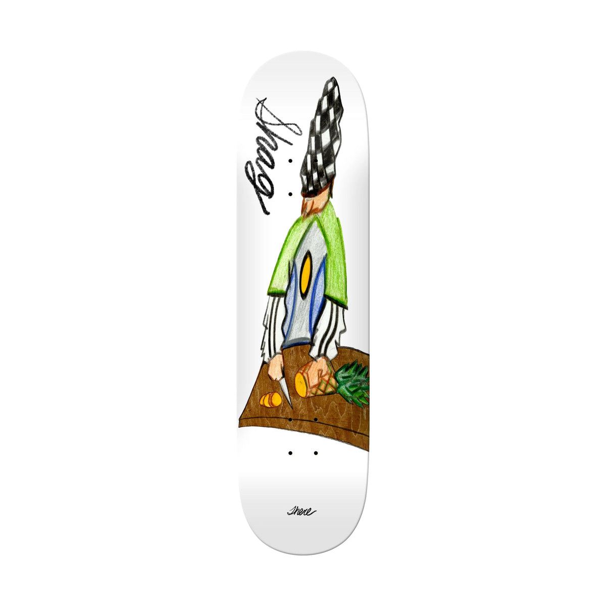 There Shag Pineapple Shaggu 8.25&quot; Deck - Venue Skateboards