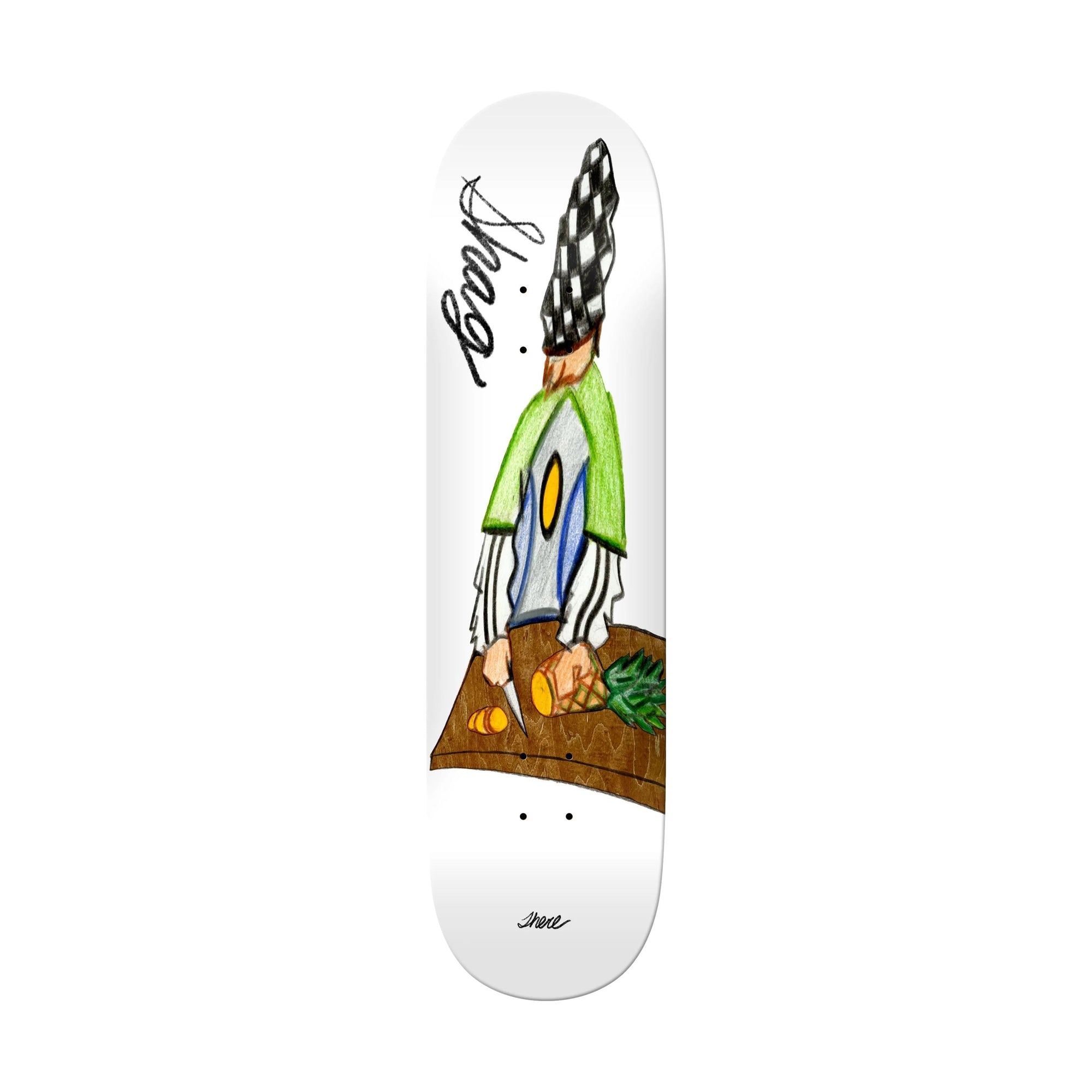 There Shag Pineapple Shaggu 8.25" Deck - Venue Skateboards