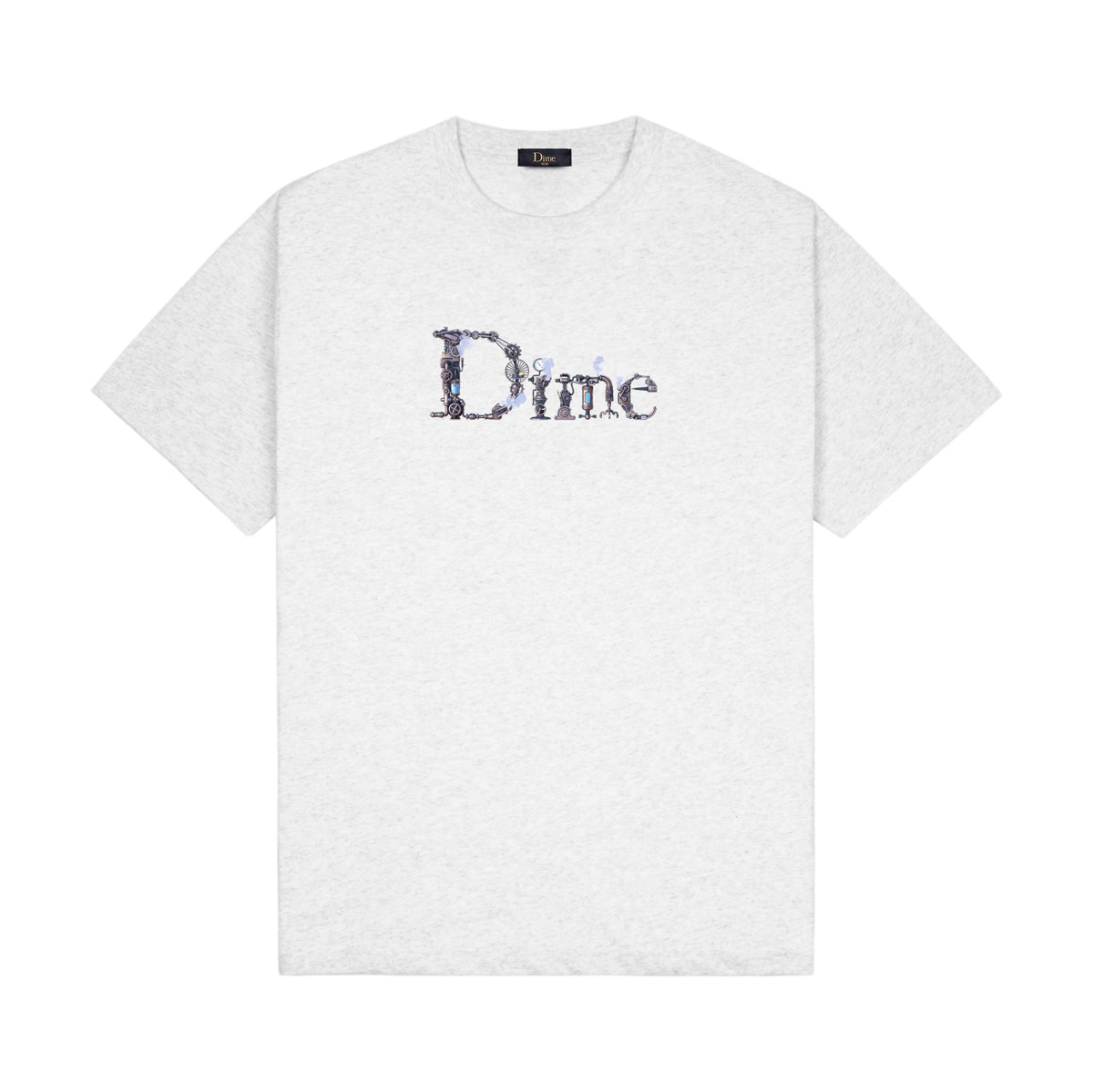 Dime Classic Steampunk T-Shirt Ash - Venue Skateboards