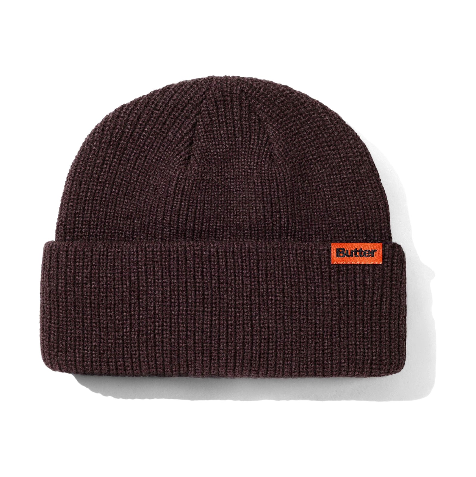 Butter Tall Wharfie Beanie Brown - Venue Skateboards
