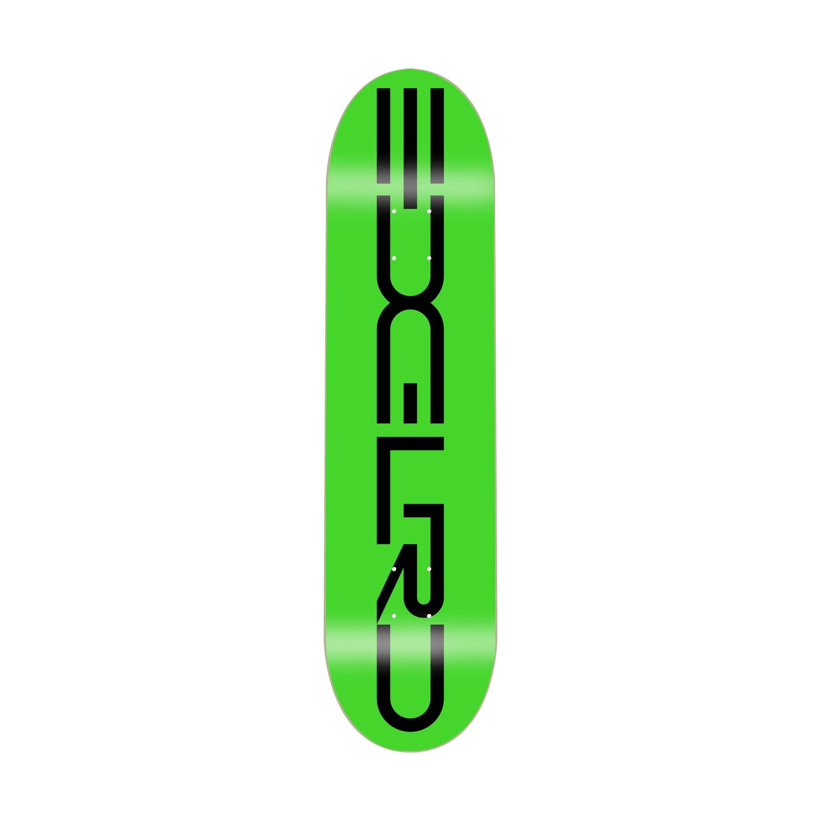 EDGLRD Tech Script Green/Black 8.5" Deck - Venue Skateboards