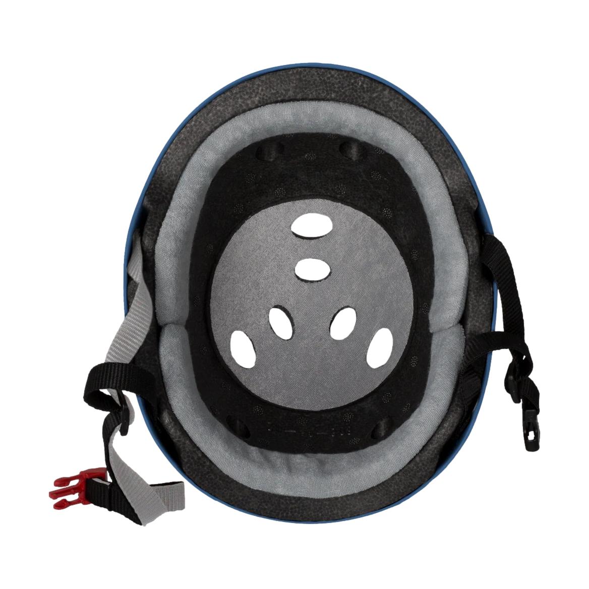 Triple 8 Certified Sweatsaver Helmet Navy Matte - Venue Skateboards