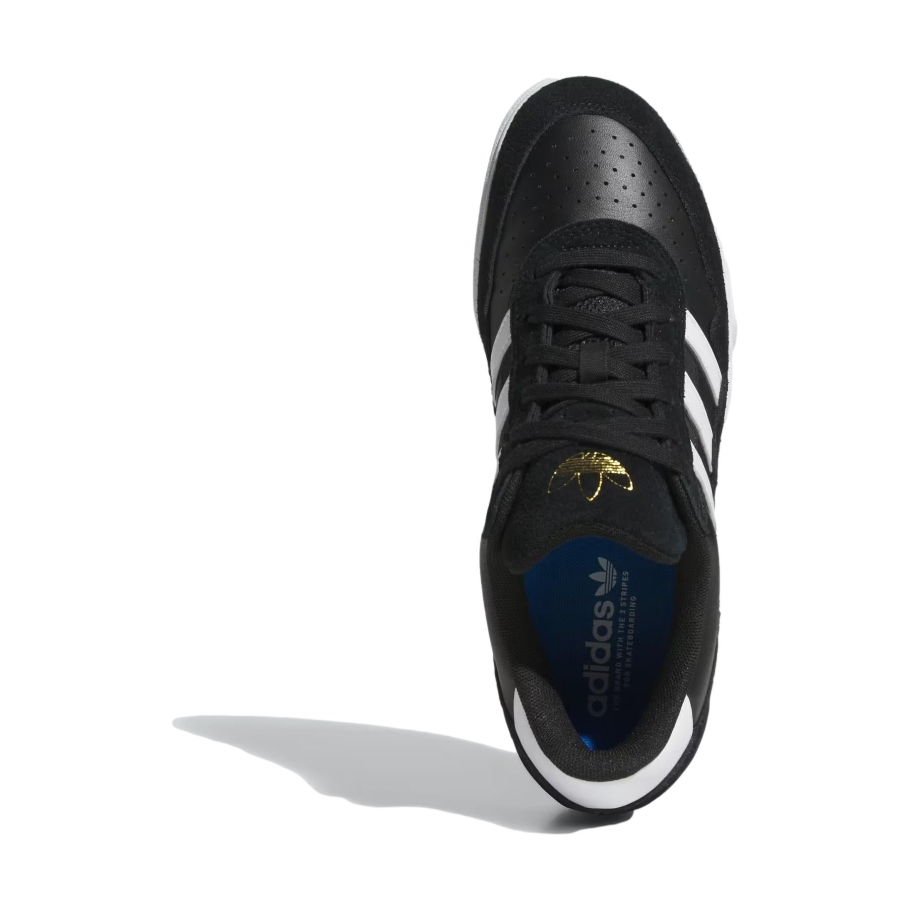 adidas Tyshawn II - Black / White / Gum 11