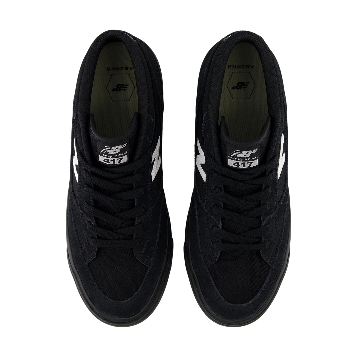 New Balance Villani 417 Black/Black/White - Venue Skateboards