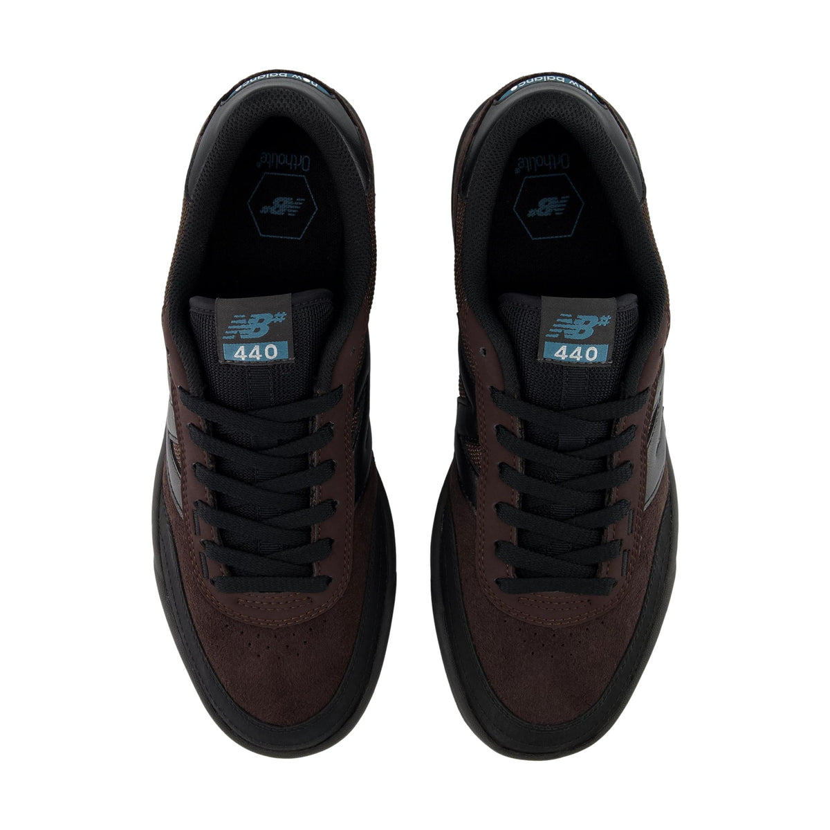 New Balance 440 V2 Low Brown/Black - Venue Skateboards