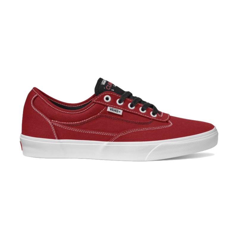 Vans Curren Caples Shoe Red/White - Venue Skateboards