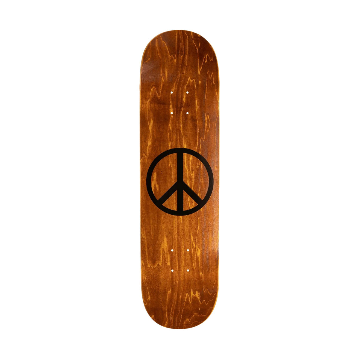 Violet Skateboards PEACE (Psalm 91) Brown Deck 8.38&quot;