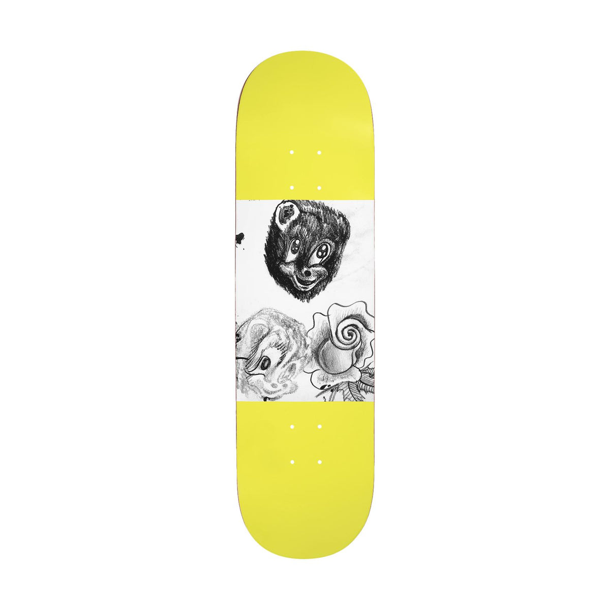 Violet Skateboards Beary Awesome Deck Green 8.38' - Venue Skateboards