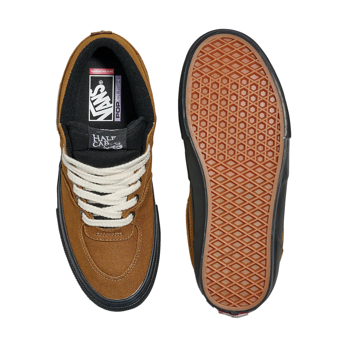 Vans Skate Half Cab Duck Canvas/Golden Brown - Venue Skateboards