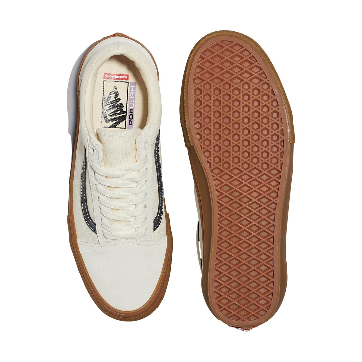 Vans Old Skool Marshmallow Gum - Venue Skateboards