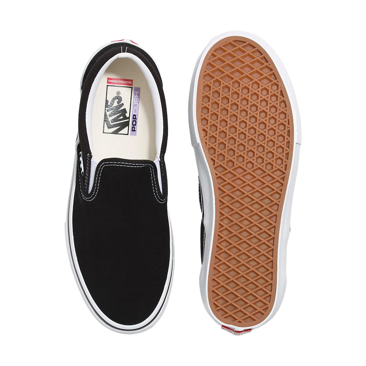 Vans Skate Slip On Black/White - Venue Skateboards