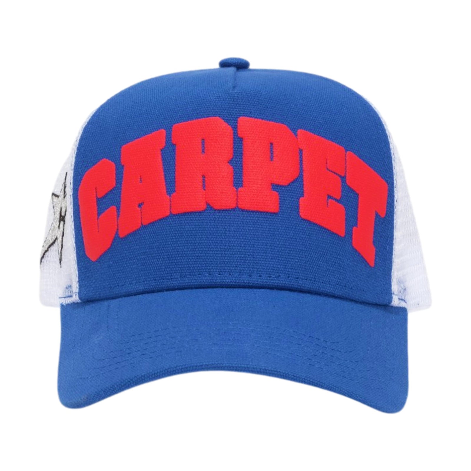 Carpet Varsity Trucker Hat Blue - Venue Skateboards