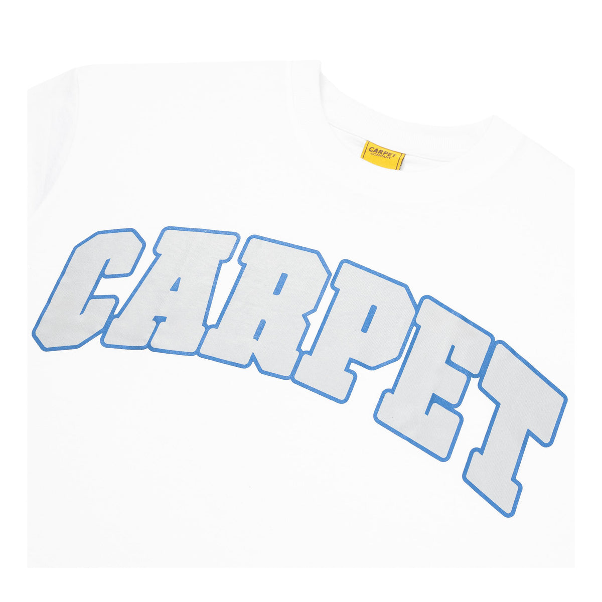 Carpet Varsity Logo Tee White- Venue Skateboards