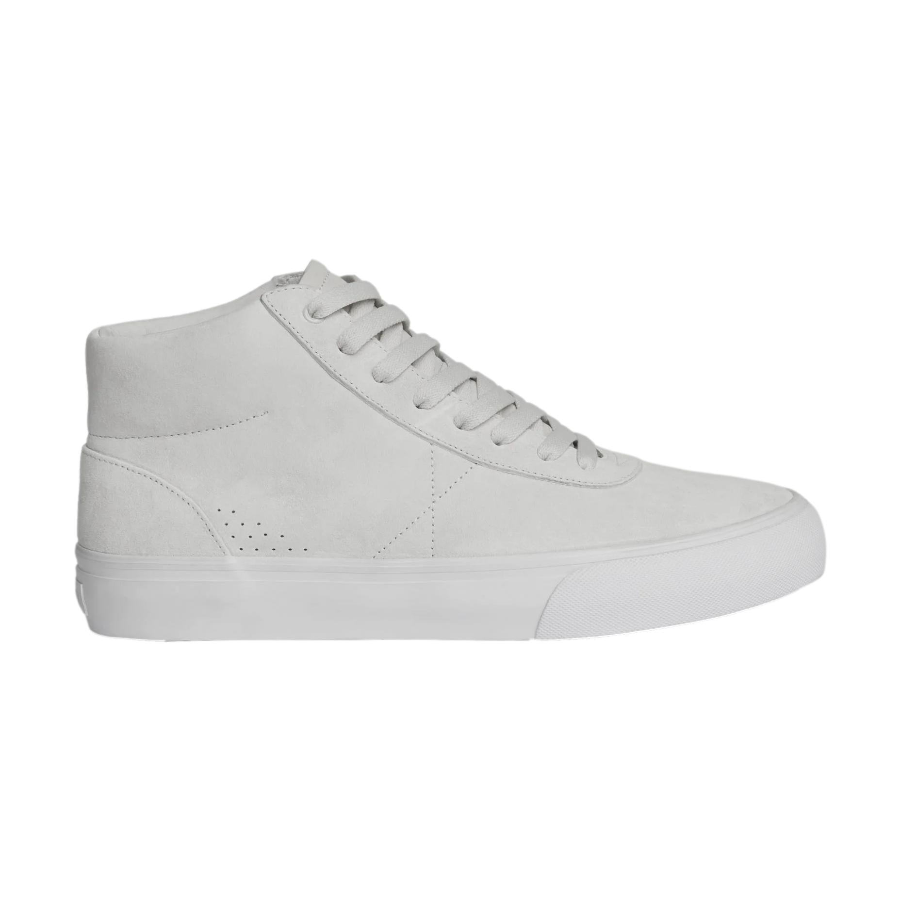 Warsaw Chapter Mid White Pig Suede - Venue Skateboards