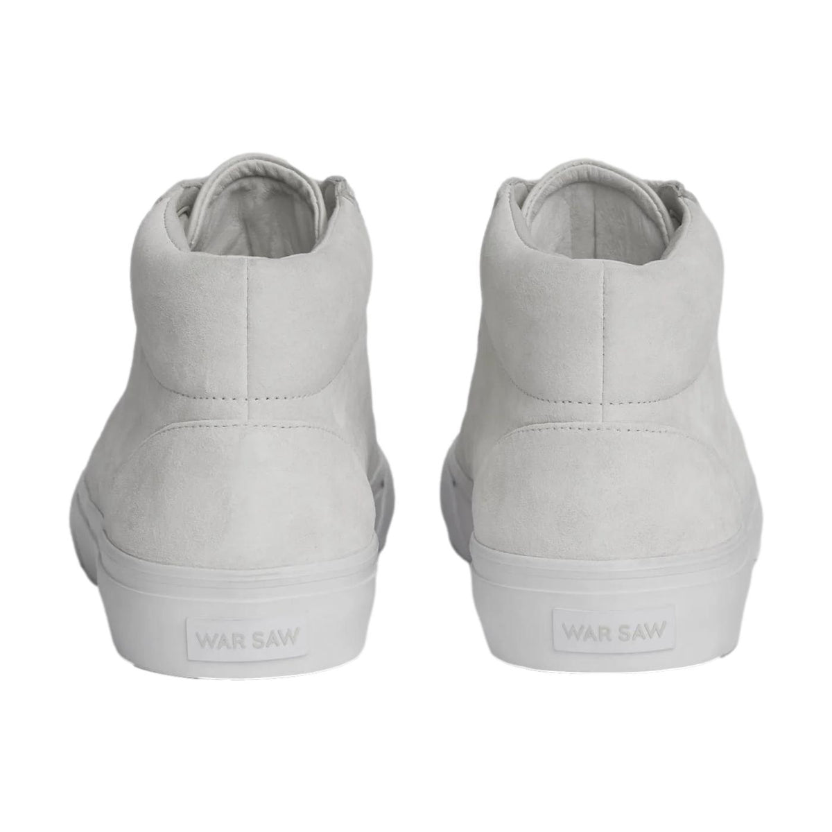 Warsaw Chapter Mid White Pig Suede - Venue Skateboards