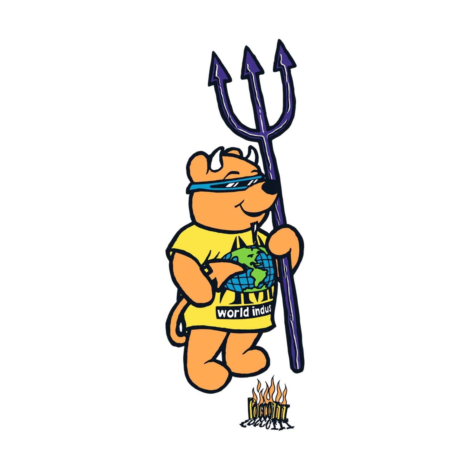 World Industries Rocco III Sticker - Venue Skateboards