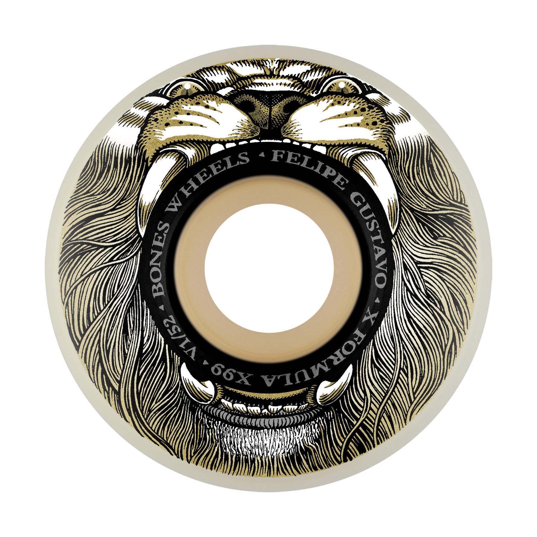 Bones Gustavo Mane Event 52mm V1 99 X Formula Wheels - Venue Skateboards