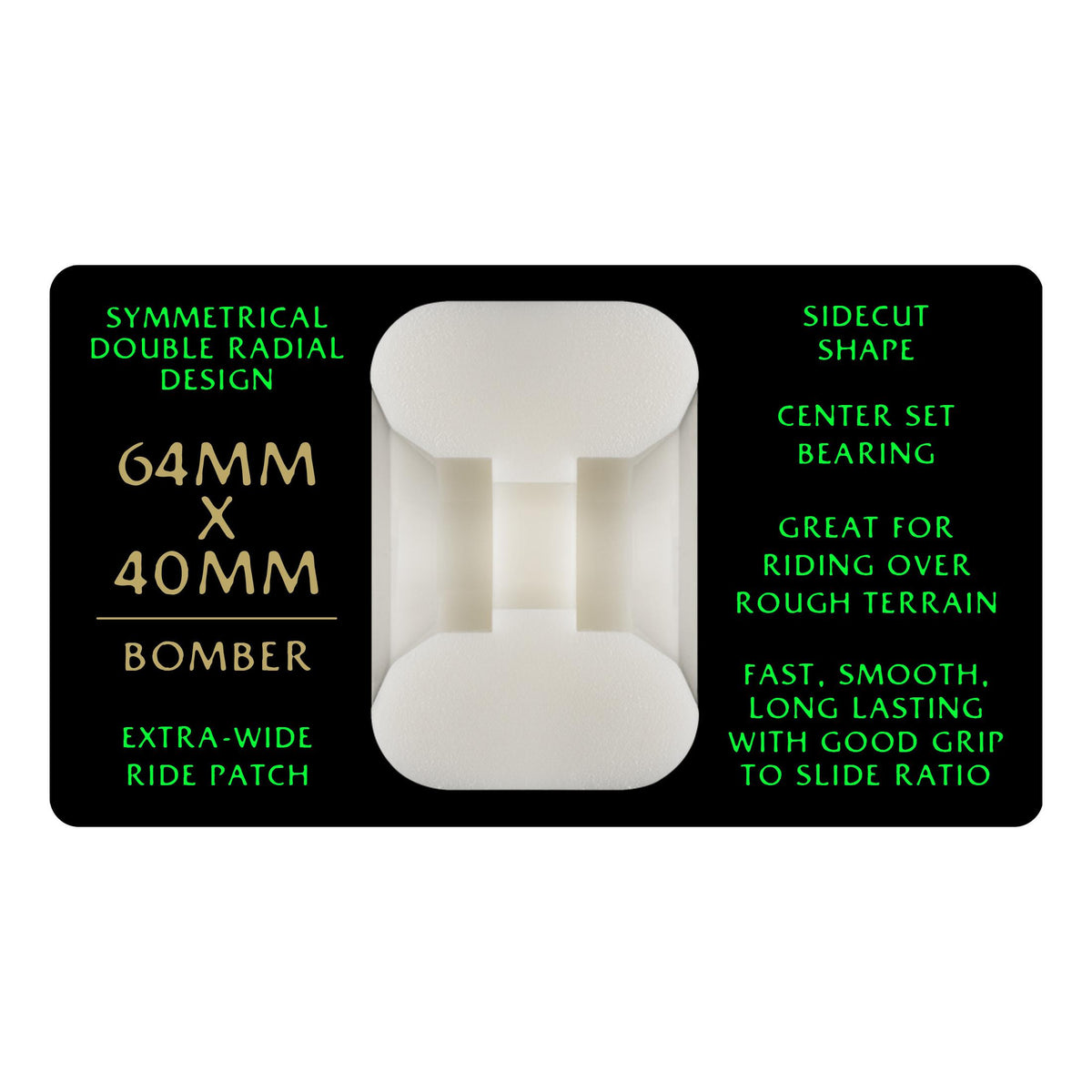 Powell Peralta Dragon Formula 64mm X 40mm 88a Wheels - Venue Skateboards