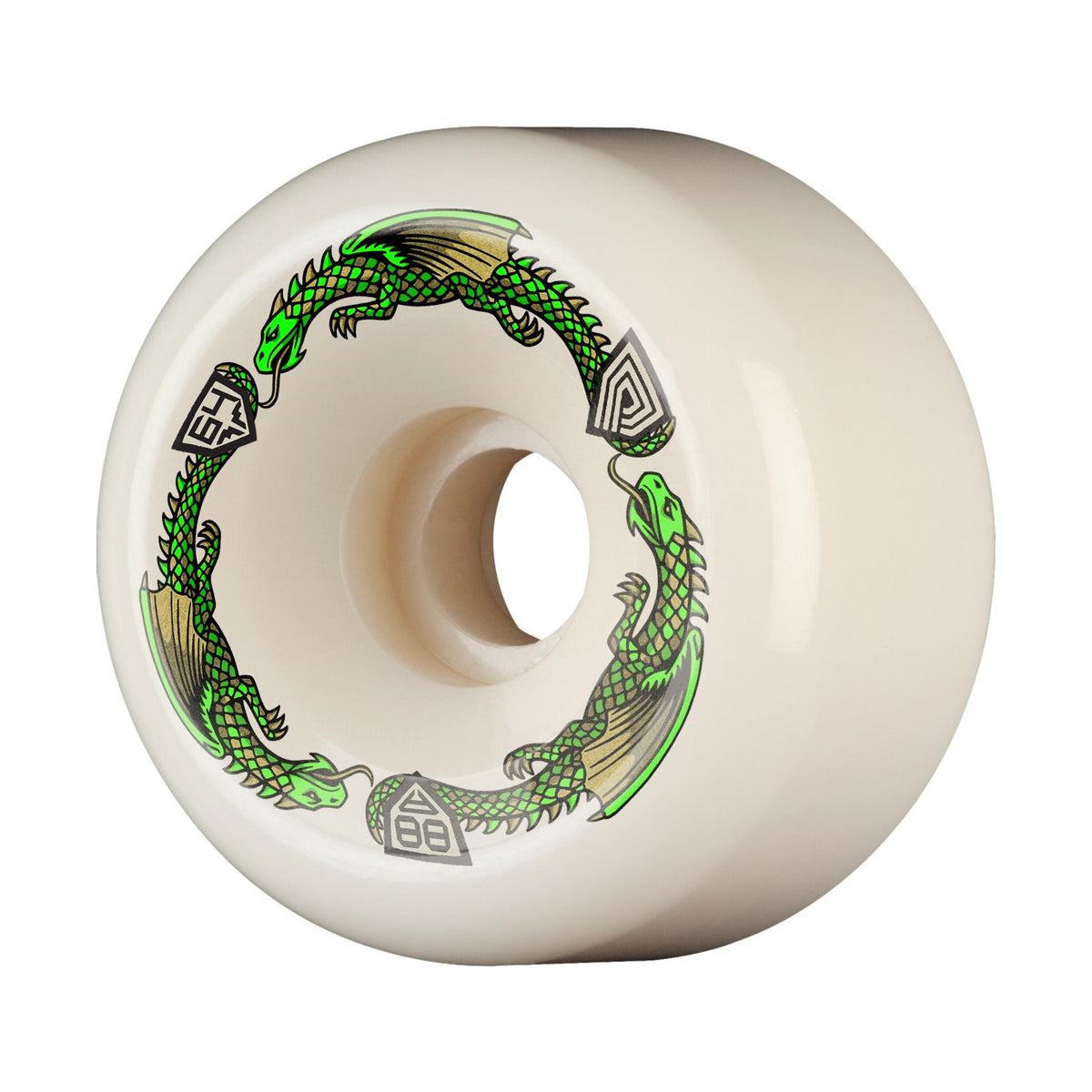 Powell Peralta Dragon Formula 64mm X 40mm 88a Wheels - Venue Skateboards