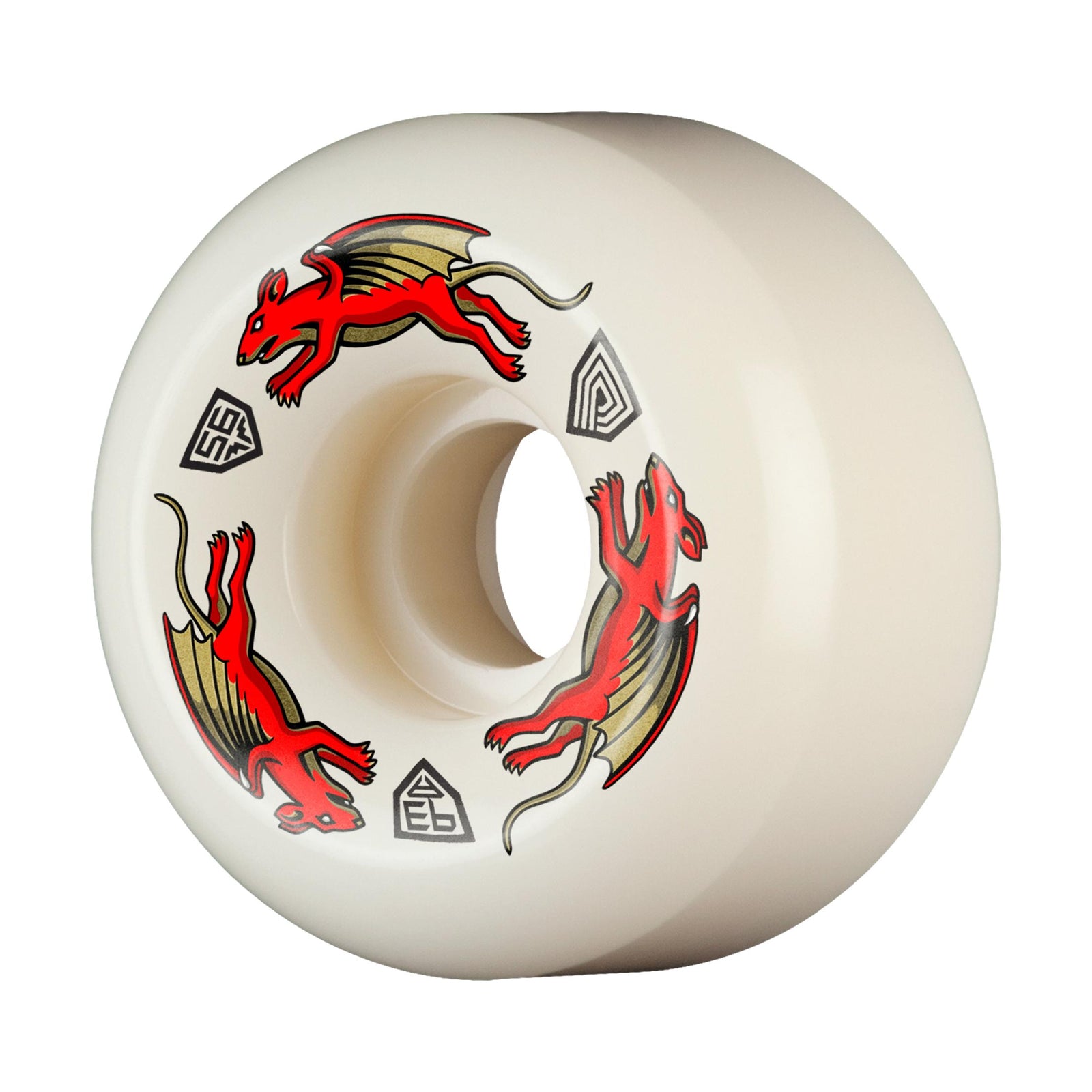 Powell Peralta Dragon Formula Nano Rats 56mmX36mm 93a AV6 Wheels - Venue Skateboards