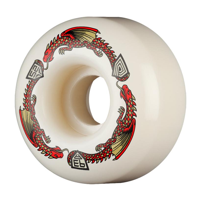 Powell Peralta Dragon Formula Red Wheels 52mm X 31mm 93a V1