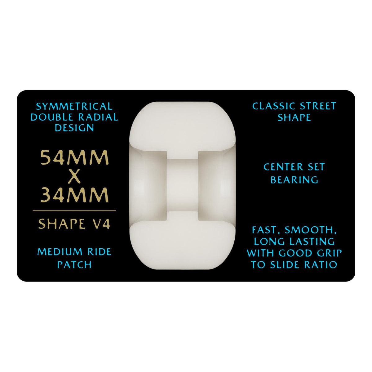 Powell Peralta Blue Dragon Formula V4 54mmX34mm 97a Wheels - Venue Skateboards