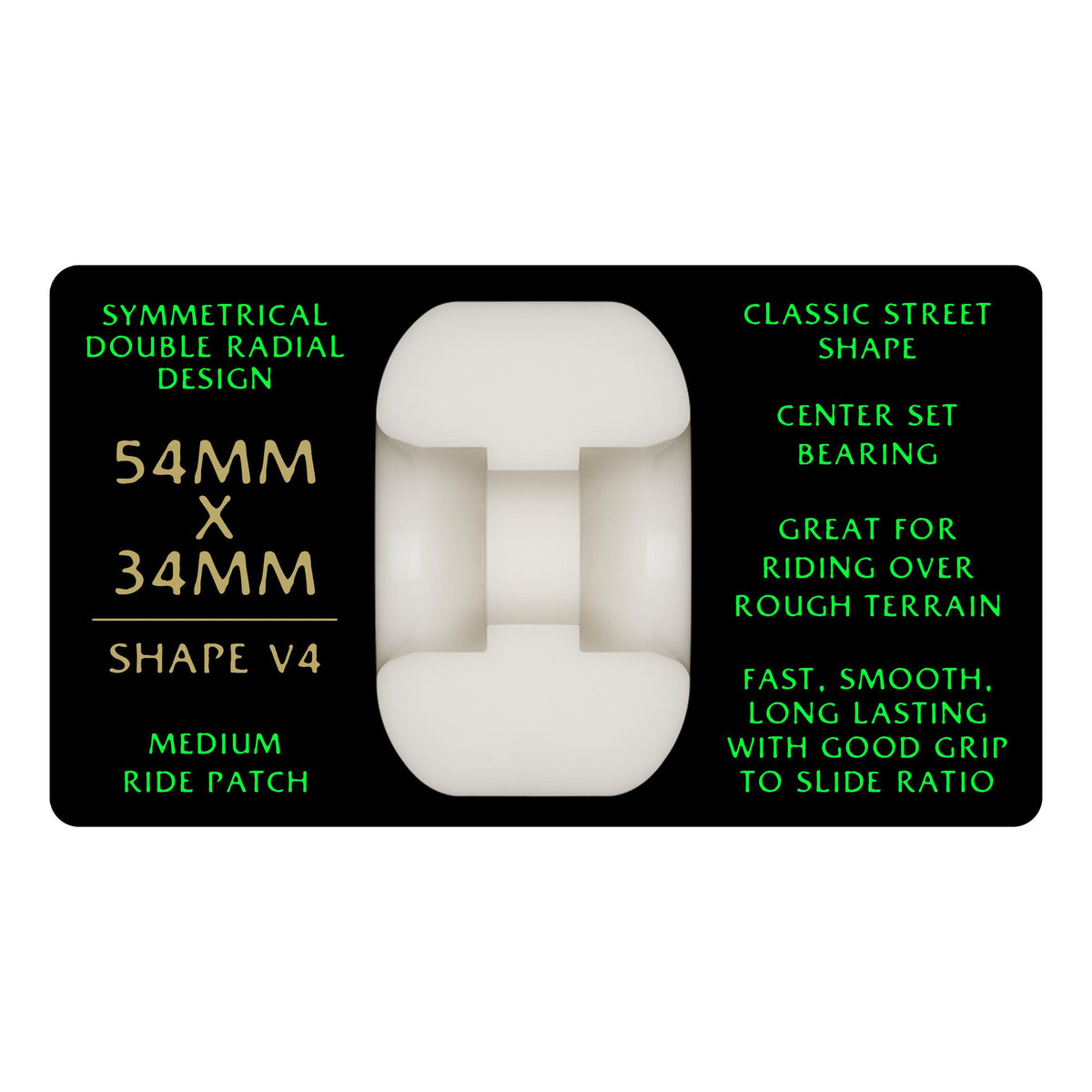 Powell Peralta Dragon Formula 54mm/34mm 88a V4 Wheels - Venue Skateboards