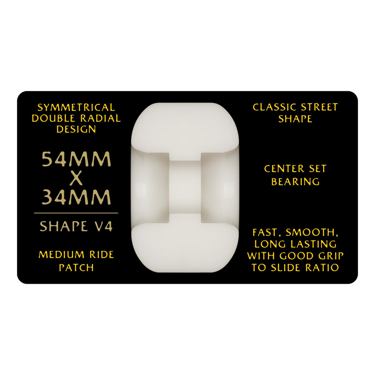 Powell Peralta Yellow Dragon Formula 54mm/34mm V4 95A Wheels - Venue Skateboards