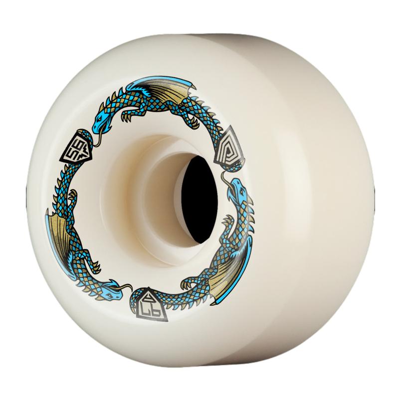 Powell Peralta Blue Dragon Formula V6 56mmX34mm 97a Wheels - Venue Skateboards