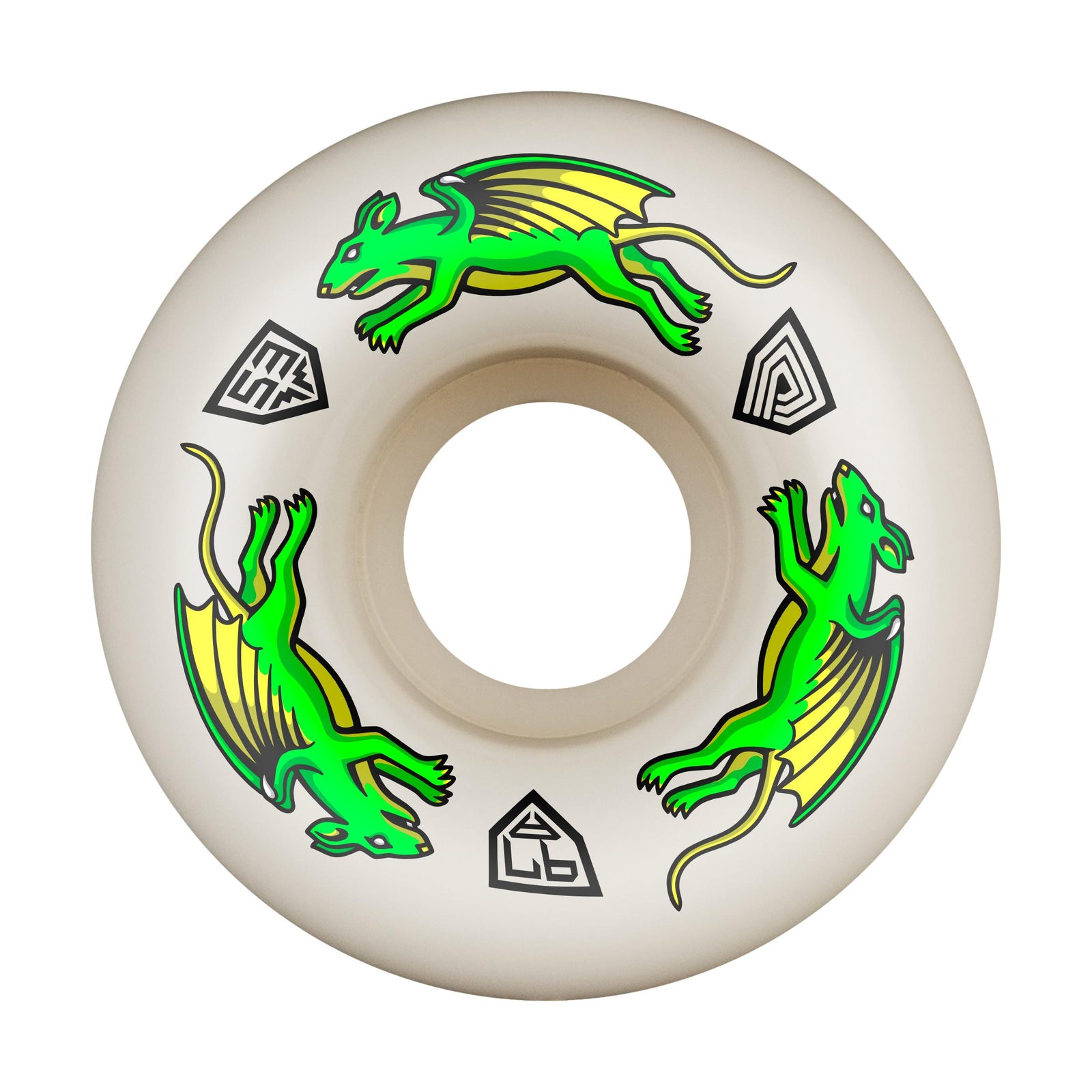 Powell Peralta Dragon Formula Nano Rats 53mmX34mm 97a Wheels - Venue Skateboards