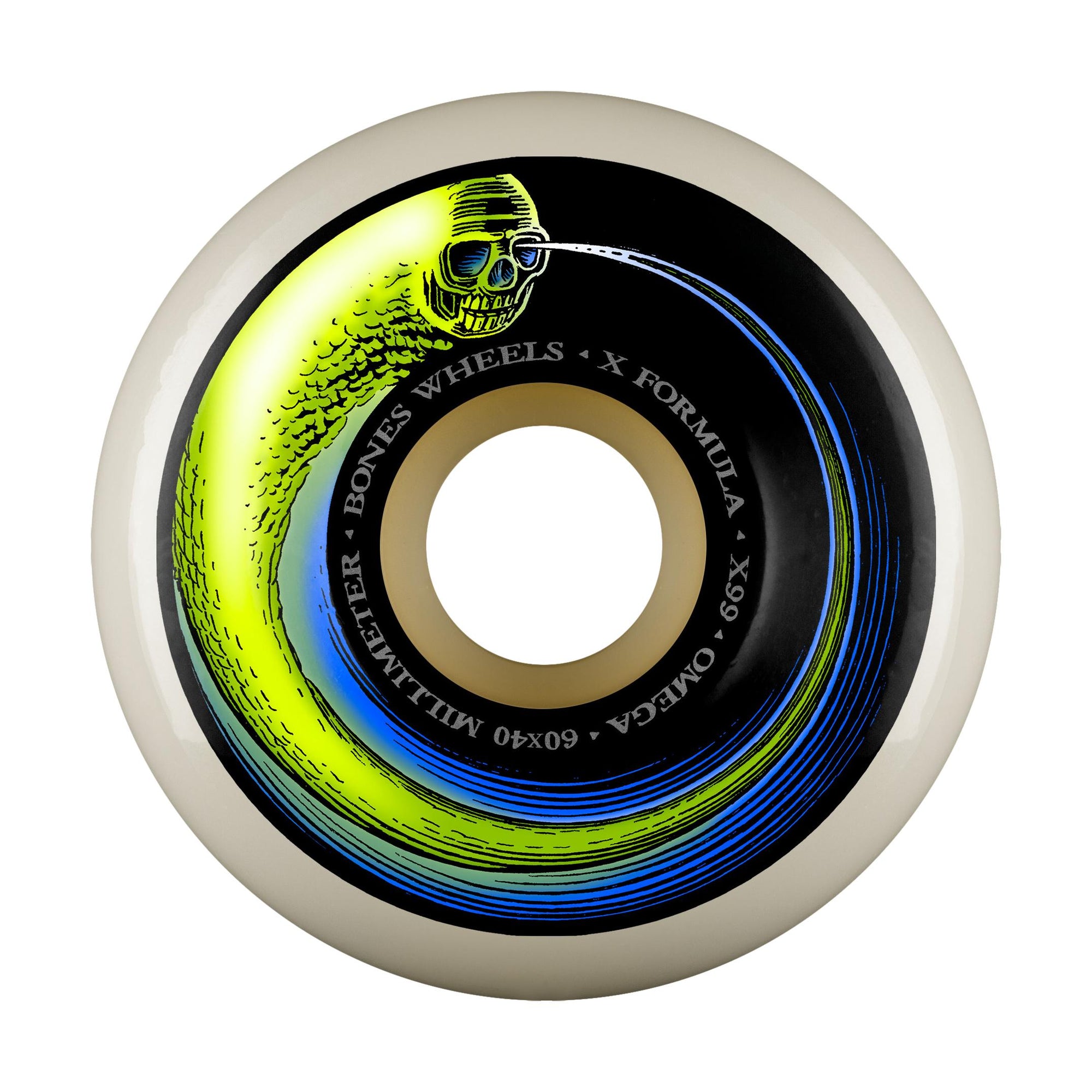 Bones Omega 60X40mm X-Formula 99a Wheels - Venue Skateboards