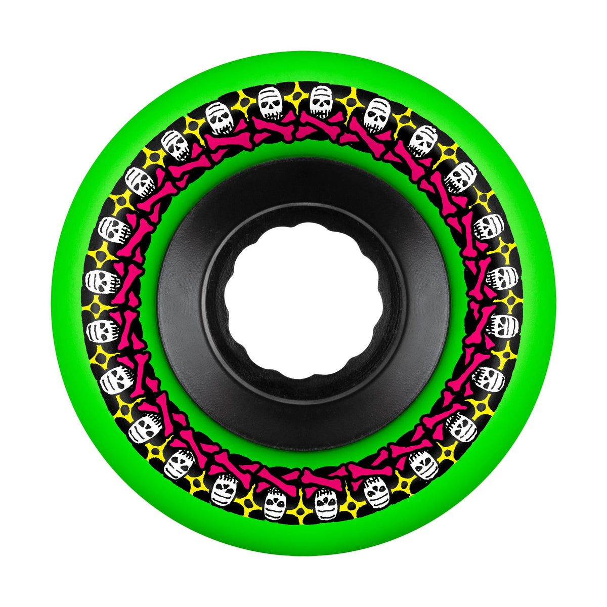 Bones ATF Rough Rider Wheels 59mm 80a Green/Black - Venue Skateboards