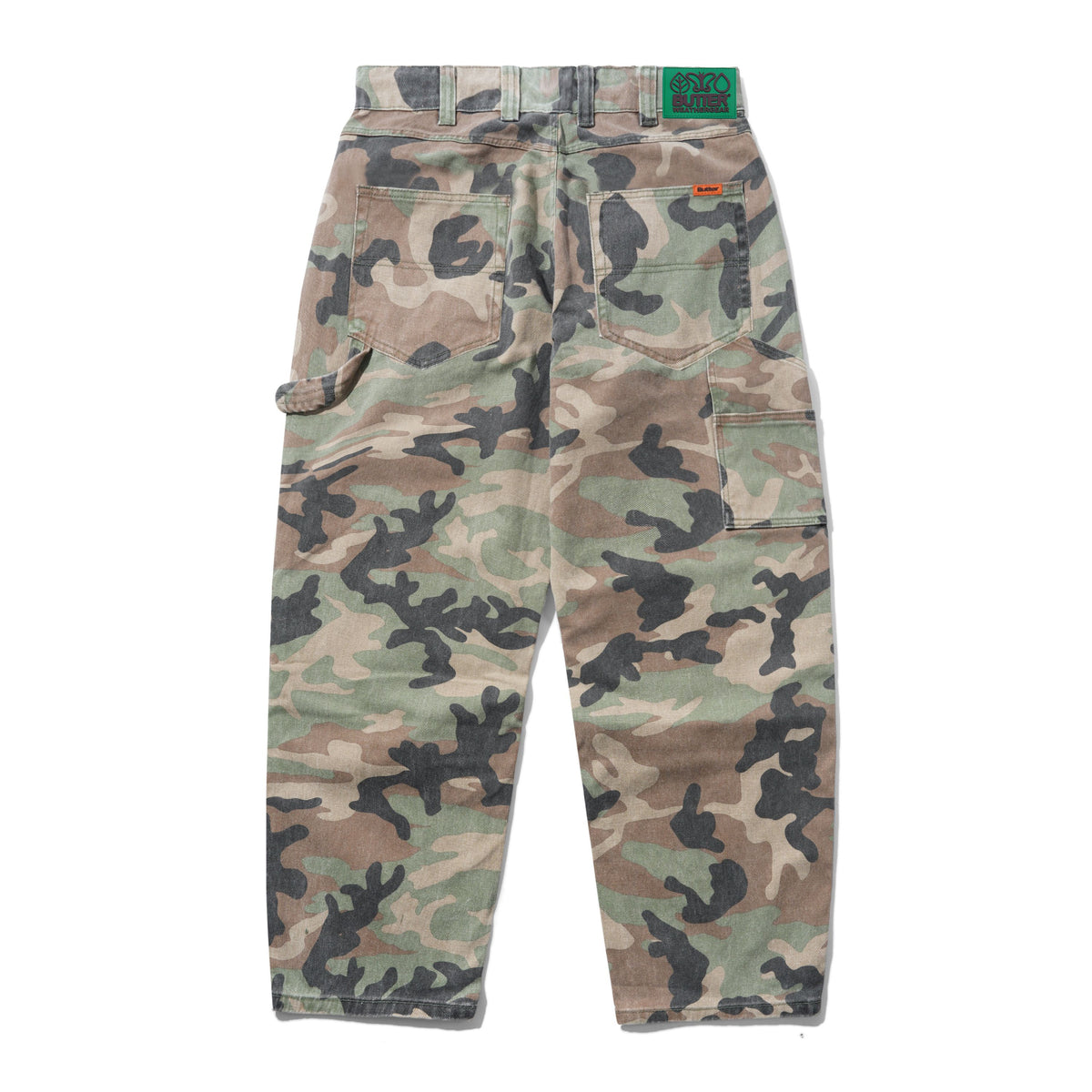 Butter Weathergear Denim Jeans Woodland Camo - Venue Skateboards